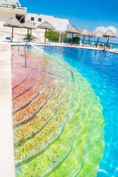 Ocean Front Villa Marlin, Best Location In Hotel Zone #109 Cancun Bagian luar foto