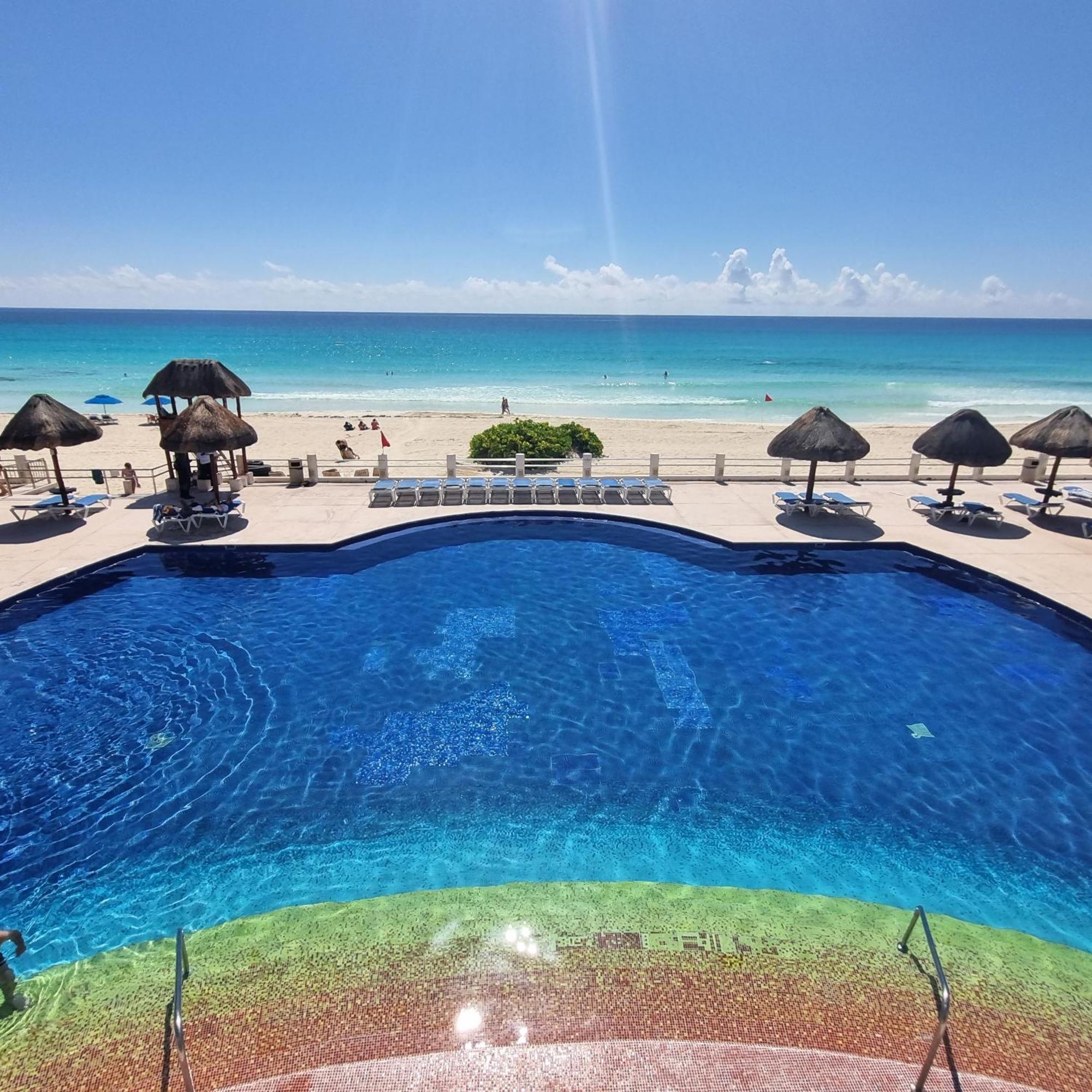 Ocean Front Villa Marlin, Best Location In Hotel Zone #109 Cancun Bagian luar foto