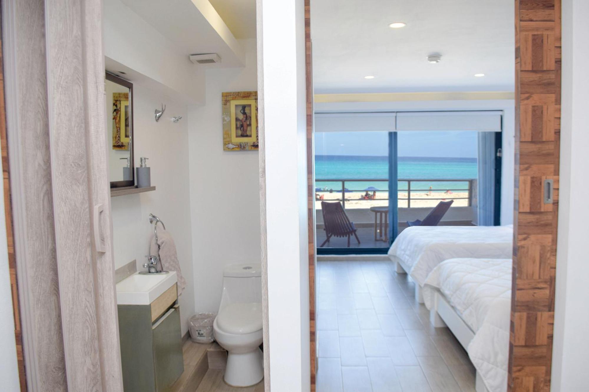Ocean Front Villa Marlin, Best Location In Hotel Zone #109 Cancun Bagian luar foto