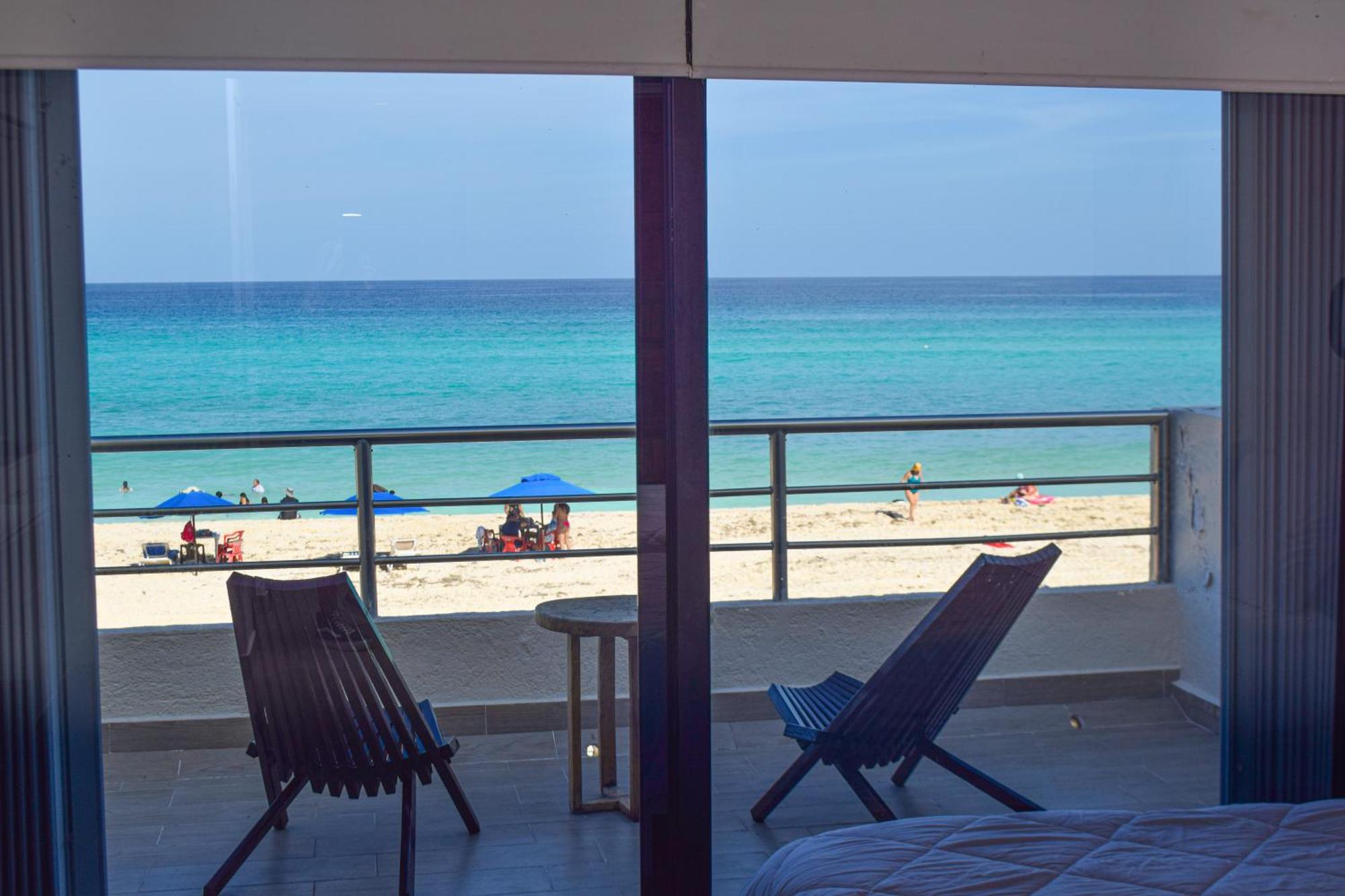 Ocean Front Villa Marlin, Best Location In Hotel Zone #109 Cancun Bagian luar foto